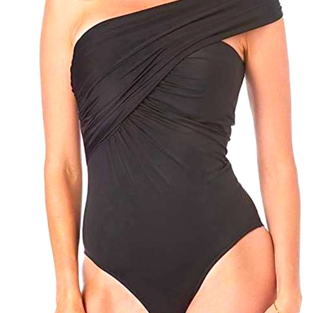 Solid Black Magicsuit                      Size 10